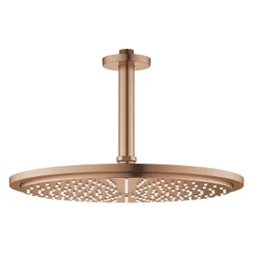 Grohe Rainshower Cosmopolitan 310 Kopfbrause Deckenauslass EcoJoy warm sunset gebürstet