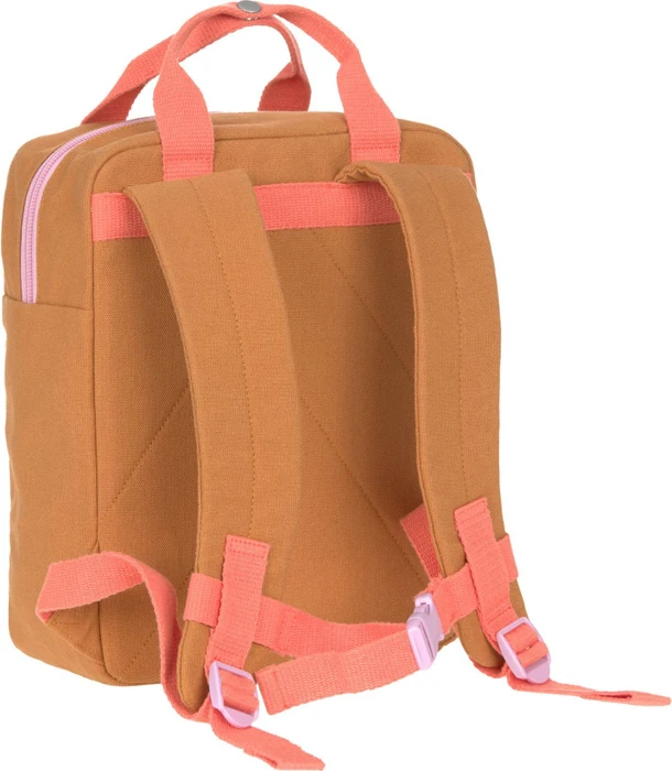 Lässig Square Little One & Me karamell Kindergartenrucksack