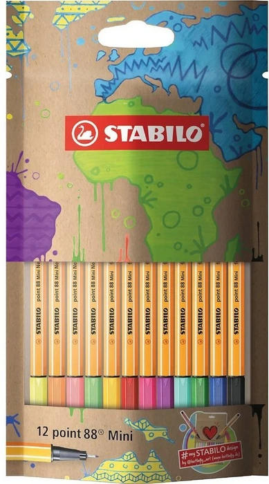 mini #mySTABILOdesign Edition sortiert, 12er-Set, Etui