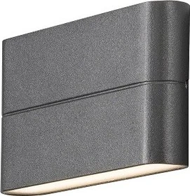 Konstsmide Chieri LED 17cm Wandleuchte 2-flammig anthrazit
