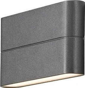 Konstsmide Chieri LED 17cm Wandleuchte 2-flammig anthrazit