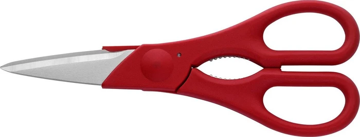Zwilling Twin Vielzweckschere, Universalschere, Rechtshänder, 200mm, rot