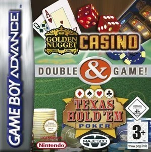 2 Games in 1 - Golden Nugget Casino & Texas Hol'em Poker (GBA)