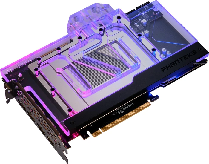 Phanteks Glacier G30 GIGABYTE 3090 Ti schwarz, mit Backplate