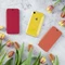 Hama Booklet Clear für Apple iPhone XR gelb Vorschaubild