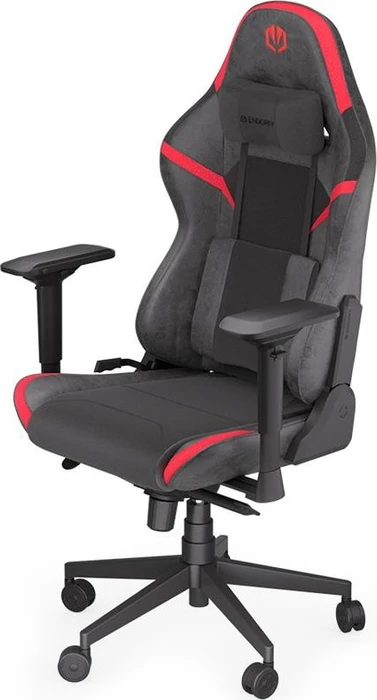 Endorfy Scrim RD Gamingstuhl, schwarz/rot