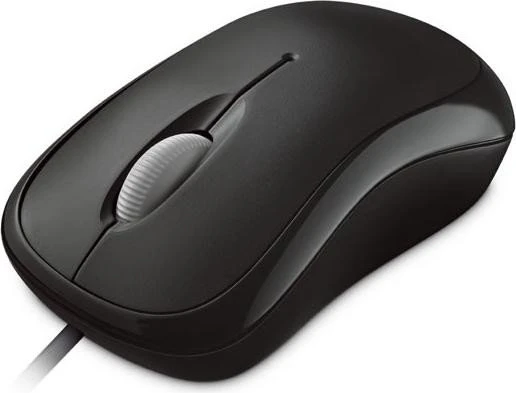 Microsoft Basic Optical Mouse v2.0 schwarz, USB