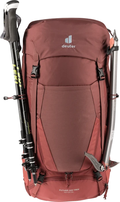 Deuter Futura Air Trek 45+10 SL redwood/lava (Damen)