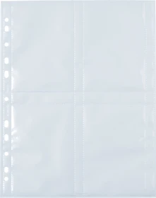 Herma Fotosichthüllen weiß, 90x130mm, hoch, 250 Stück