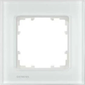 Siemens DELTA miro Glas Rahmen 1-Fach, weiß