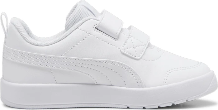 Puma Courtflex V3 puma white/silver mist (Junior)