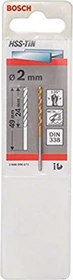 Bosch Professional HSS-TiN Spiralbohrer, 2x24x49mm, 1 Stück