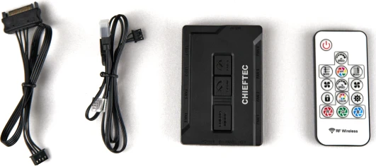 Chieftec Gamer GL-04B Scorpion 4 RGB, schwarz, Glasfenster