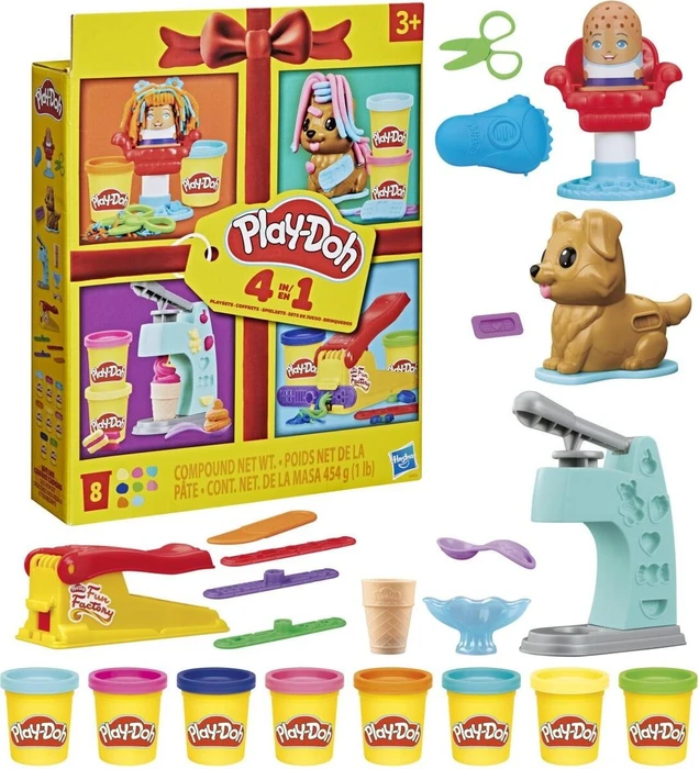 Hasbro Play-Doh 4-in-1 Spielsets