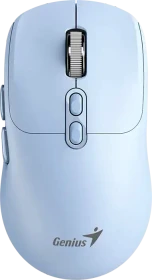 Genius NX-8080S BT Copilot Wireless Silent Mouse, Tiffany Blue, USB/Bluetooth