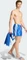 adidas Fussball 13cm Badeshorts semi blue burst/white (Herren) Vorschaubild