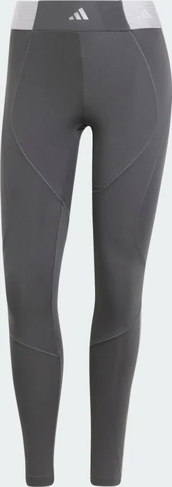 adidas Hyperglam Full-Length Hose lang grey six/glory grey (Damen)