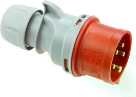 PCE Drehstromstecker Stecker Turbo Shark 400V 32A IP44