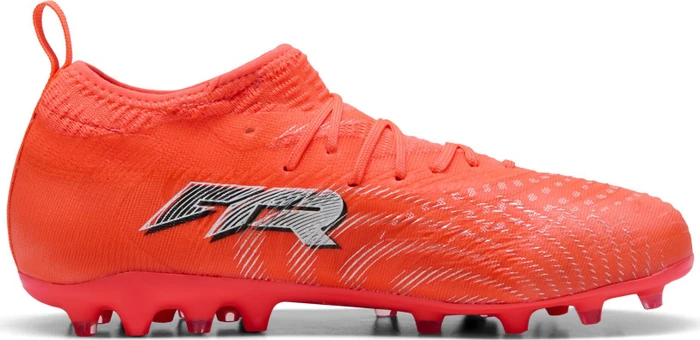 Puma Future 9 Match MG glowing red/puma white/puma black/puma silver (Junior)