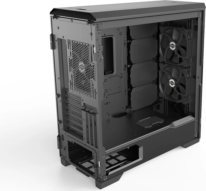 Phanteks Eclipse P600S Satin Black, schwarz, Glasfenster, schallgedämmt