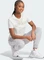 adidas Loungewear Essentials Slim Logo T-Shirt kurzarm off white/putty grey (Damen) Vorschaubild