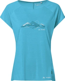 Vaude Tekoa II Funktionsshirt kurzarm aqua (Damen)