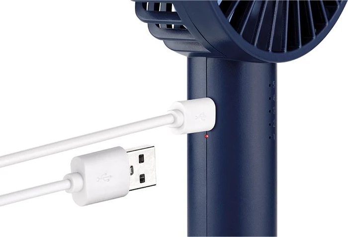Unold 86628 Breezy II Handventilator blau