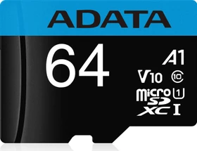 ADATA Premier R100/W25 64GB, UHS-I U1, A1, Class 10