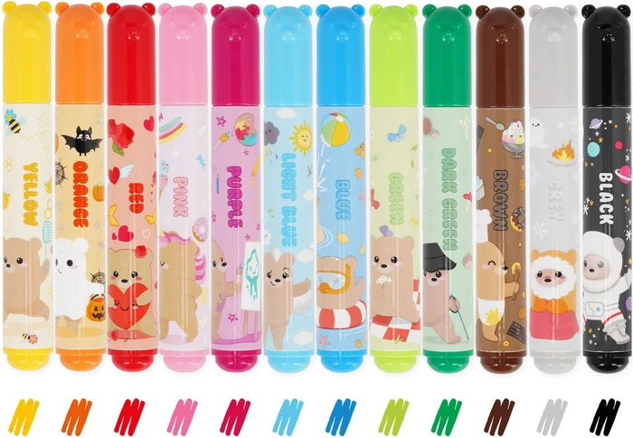 Legami Teddy Friends sortiert, 12er-Set
