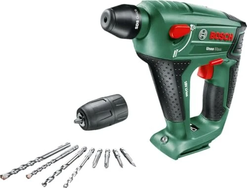 Bosch DIY Uneo Maxx Akku-Bohrhammer solo inkl. Zubehör