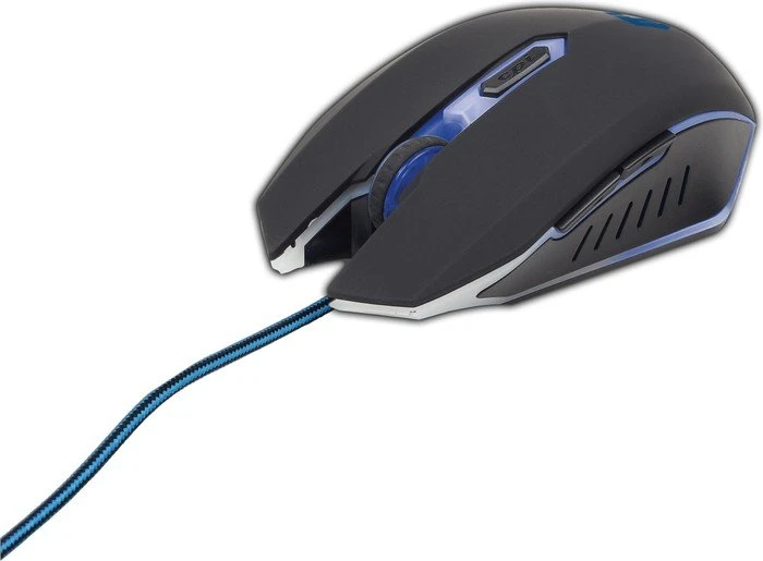 Gembird Gaming Mouse 001 schwarz/blau, USB