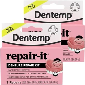 Dentemp Reparaturset für Zahnersatz