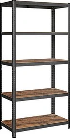 Songmics Schwerlastregal 100x200x50cm schwarz