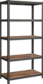 Songmics Schwerlastregal 100x200x50cm schwarz