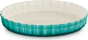 Le Creuset Tarte-Backform 28cm 2.1l bleu riviera