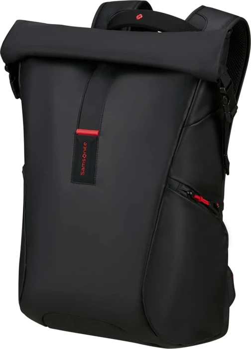 Samsonite Paradiver Light, Rolltop Backpack L, 17.3" Notebook-Rucksack, 49cm, 25/35l, erweiterbar, schwarz