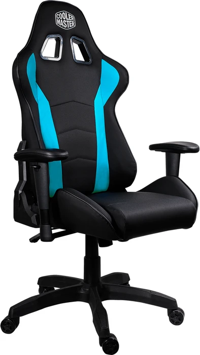 Cooler Master Caliber R1 Gamingstuhl, schwarz/blau