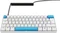 Sharkoon Skiller SGK50 S4 Gen2 PBT, White, LEDs RGB, hot-swap, Gateron G Pro 3.0 YELLOW, USB, DE Vorschaubild