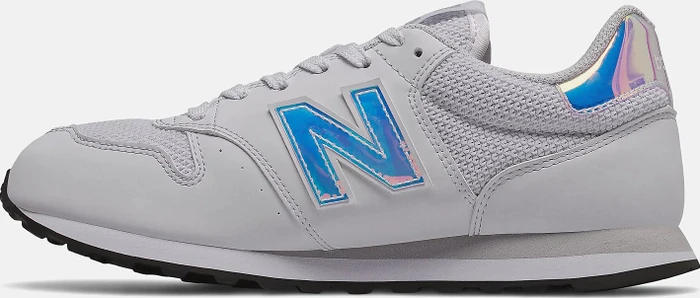 New Balance 500 Classic white/black/rainbow (Damen)