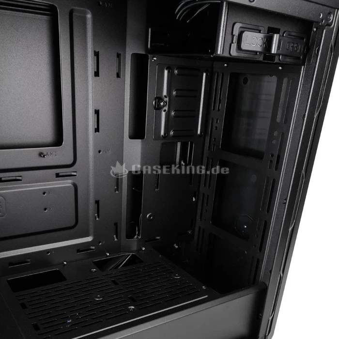 Cooler Master MasterBox MB600L schwarz/grau, Acrylfenster, mit 5.25" Schacht