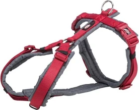 Trixie Premium Trekking Geschirr, XL, Rot/grafit