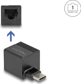 DeLOCK USB Type-C LAN-Adapter, USB-C 3.0 [Stecker] (66462)