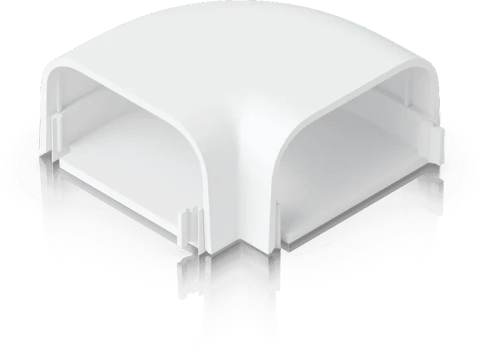 Ubiquiti Kabelkanal gewinkelt für Ubiquiti Dream Wall