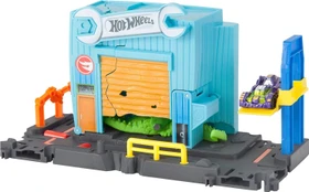 Mattel Hot Wheels City Kroko-Angriff Werkstatt Spielset