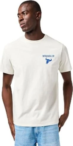 Wrangler Graphic T-Shirt kurzarm vintage white (Herren)