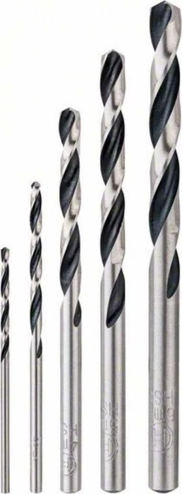 Bosch Professional HSS PointTeQ Spiralbohrer-Sortiment, 5-tlg.