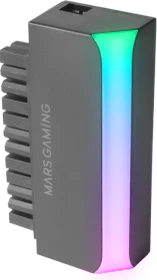 Mars Gaming MCA-L24, 24-Pin Winkeladapter, 90° gewinkelt, RGB beleuchtet (MCAL24)