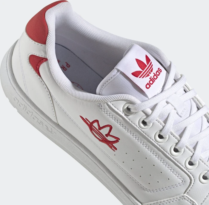 adidas NY 90 cloud white/scarlet (Herren)