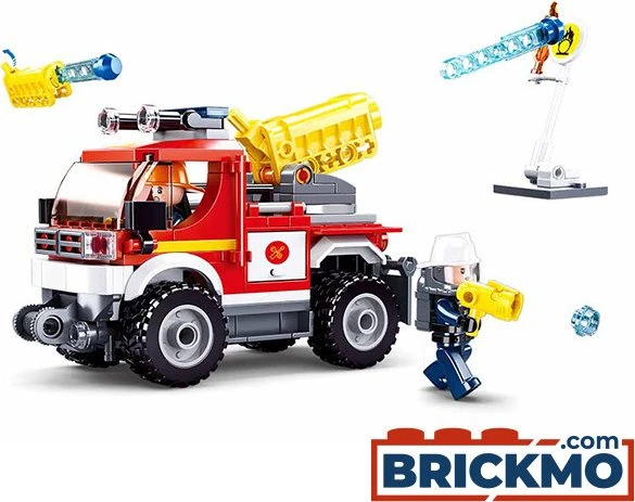 Sluban Fire Feuerwehr Gelände-Löschfahrzeug