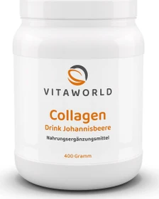 vitaworld Collagen Lift Drink Pulver Johannisbeere, 400g